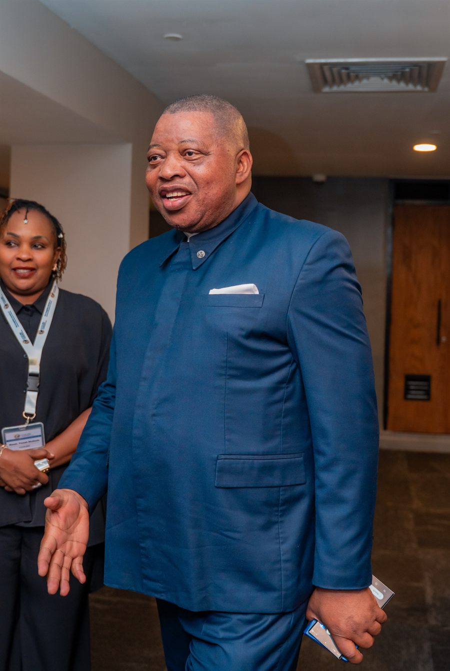 CCCII.DRC Chairman arriving at the venue