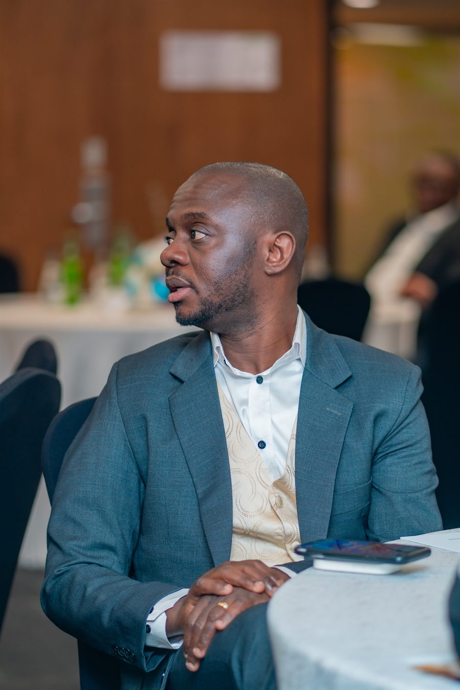 CCCII.DRC Vice Chairman following the session